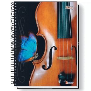 CADERNO MUSICA 1/4 64FLS TAMOIO